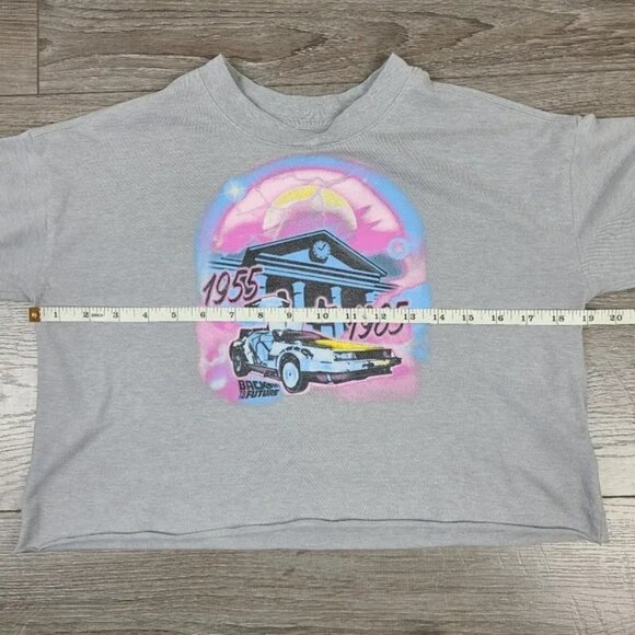 Gap Teen Back To The Future Long Sleeve Crop Top XL - Picture 12 of 14
